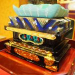 日蓮宗大荒行堂鬼子母神像と同じ台座模様