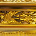 台座彫刻 「梅」