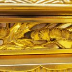 台座彫刻 「松」